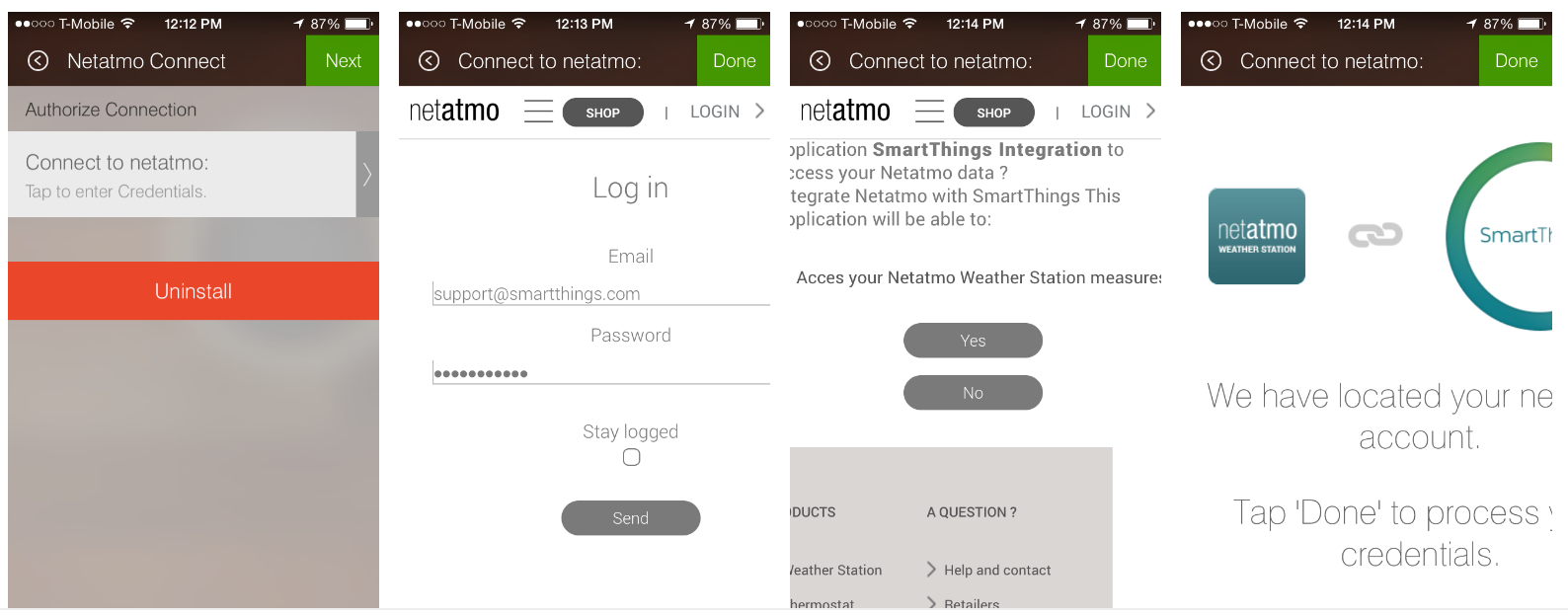 Netatmo thermostat integration with the new Smartthings app - Devices &  Integrations - SmartThings Community