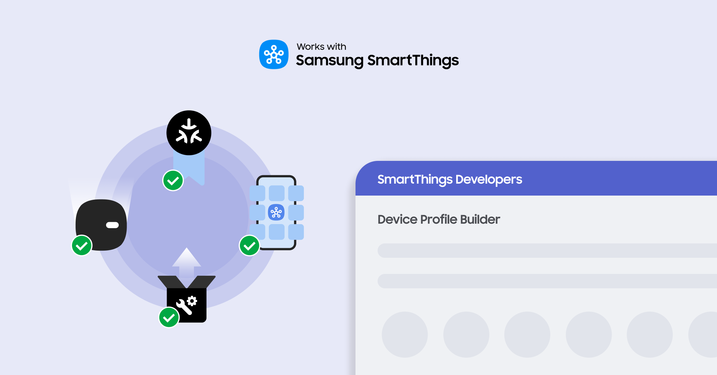 SmartThings Device Profile Builder, En-tête Image
