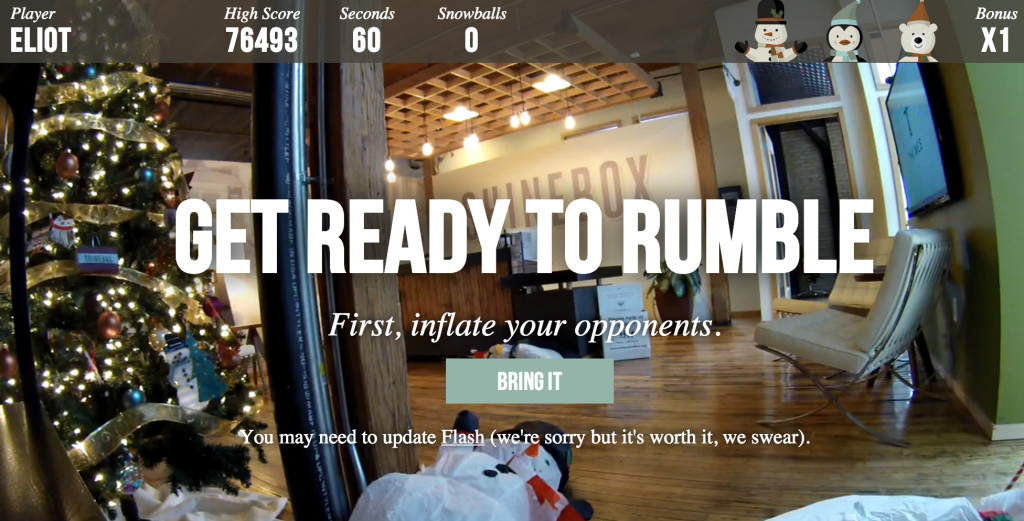 SmartThings Virtual Snowball Fight SmartThings