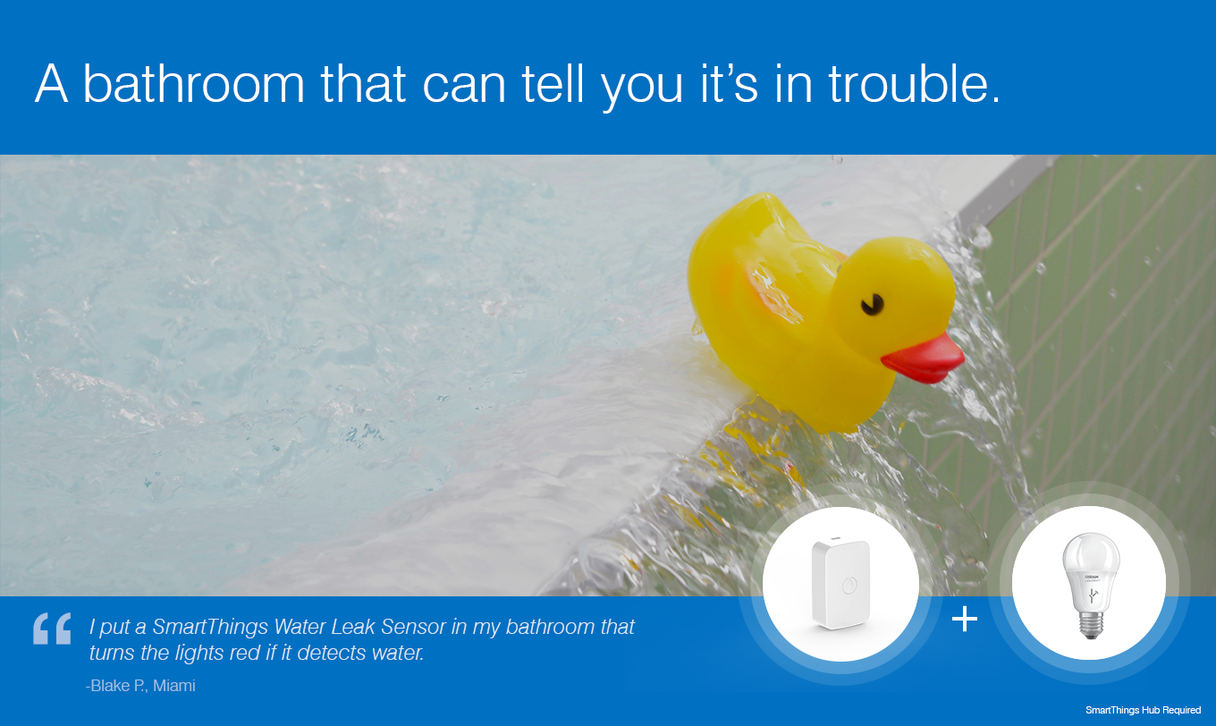 A bathroom that can tell you it's in trouble