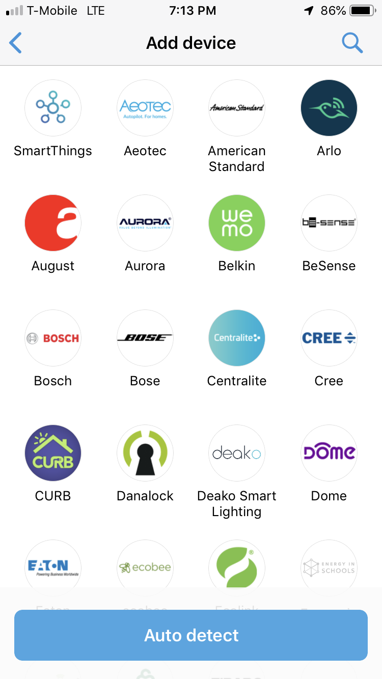 SmartThings App | SmartThings