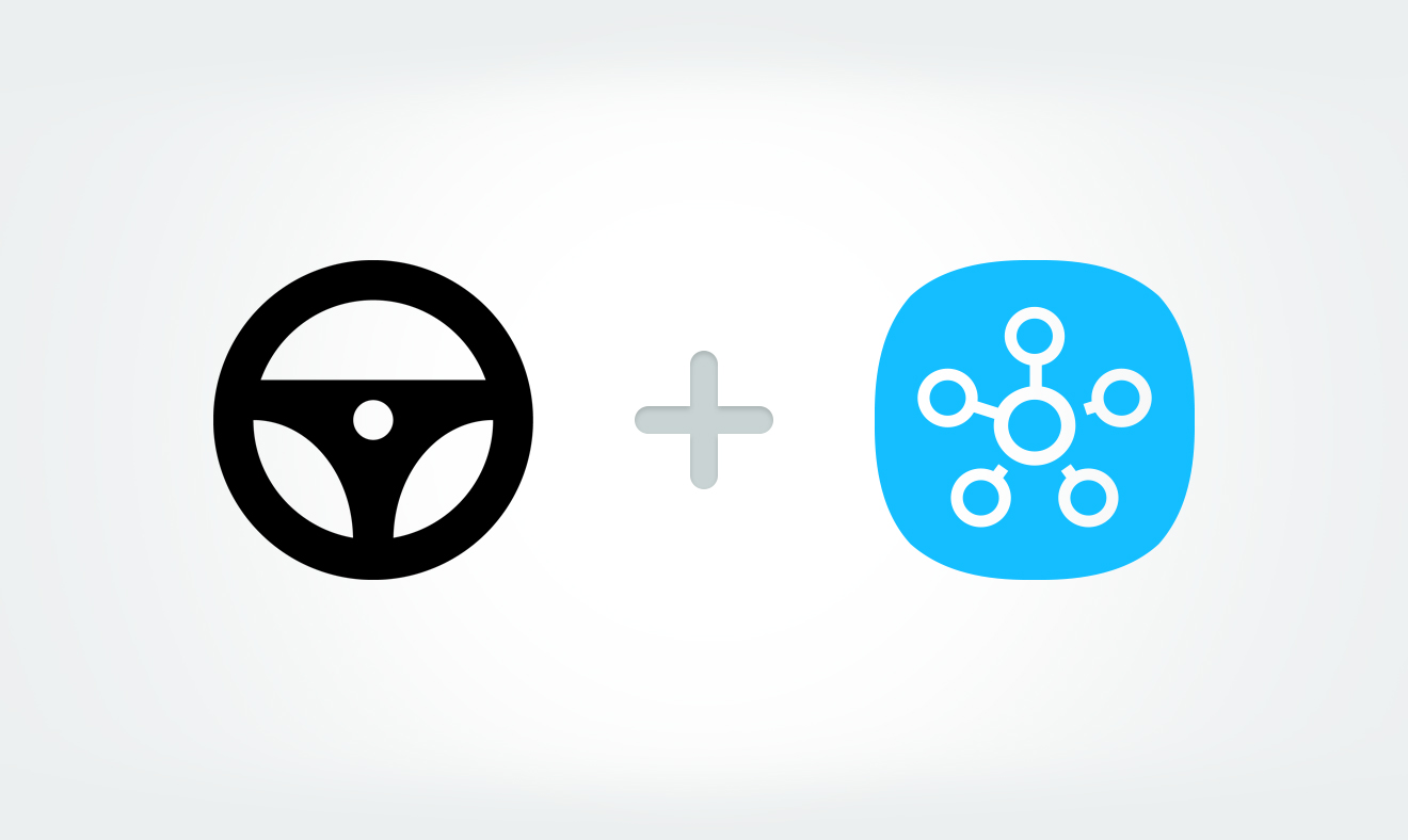 Logos Smartcar et SmartThings