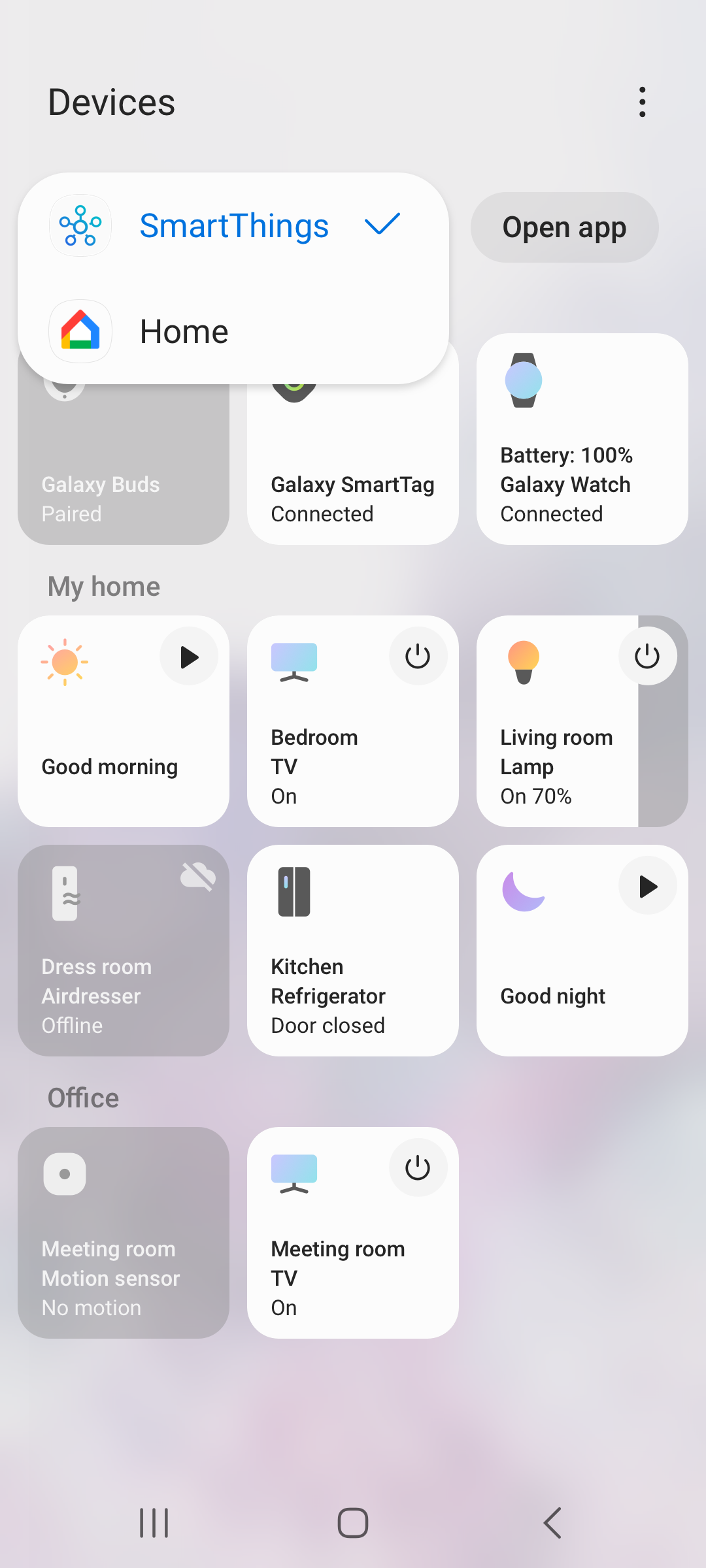 smartthings add smartapp